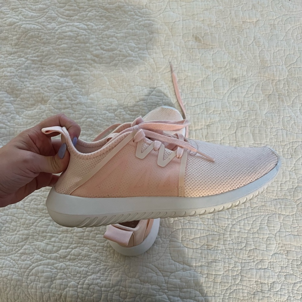 Pink Adidas sneakers